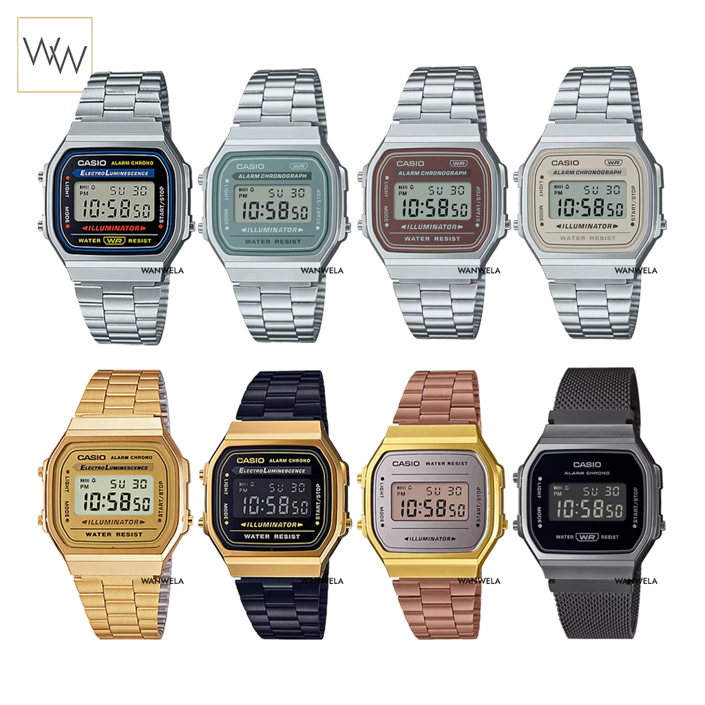ของแท้ นาฬิกาข้อมือ Casio รุ่น A168