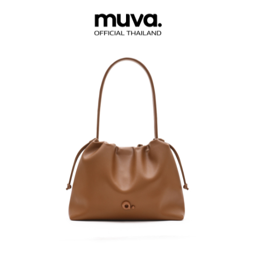 MUVA กระเป๋าสะพาย กระเป๋าหนังแท้ รุ่น CLOUD POUCH-MU383