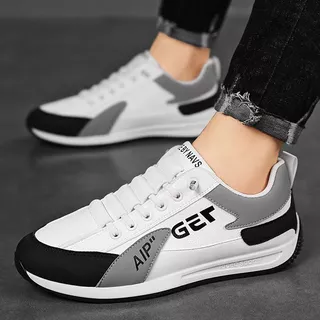 【Holost】⚡การจัดส่งที่รวดเร็ว⚡Menshoes size 38-45 รองเท้าผ้าใบผู้ชาย หนังนิ่ม ทรงเท่ห์ ใส่สบาย เหมาะกับทุกโอกาส