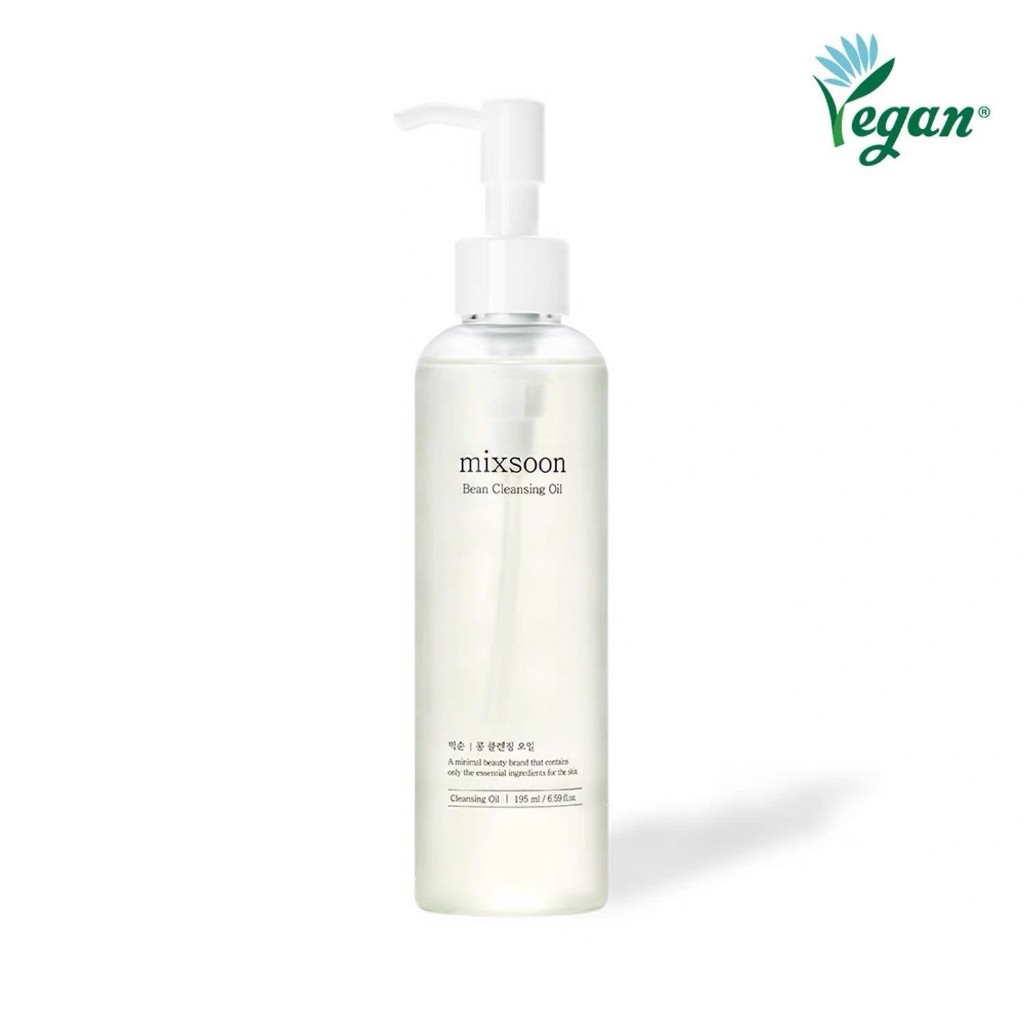 mixsoon Bean Cleansing Oil 195ml คลีนซิ่งออยล์ถั่วเหลือง ทำความสะอาดหมดจด ไม่ทำให้ผิวแห้ง