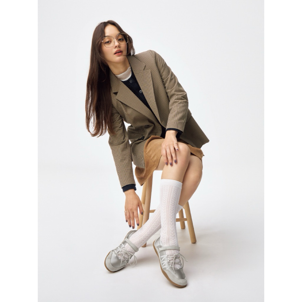 🇯🇵 พรี | แท้ GU - Lace Up Ballet Sneakers 🇯🇵