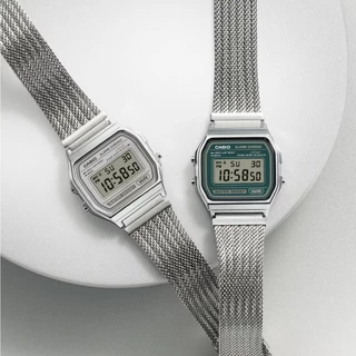ของแท้ นาฬิกาข้อมือ Casio รุ่น A158WA / A158WEM / A159WA พร้อมกล่อง