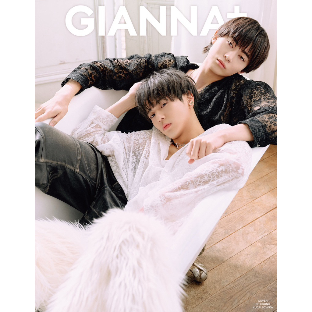 💄พรีออเดอร์นิตยสาร GIANNA Plus #08 cover #Okuno So & #Toyoda Yudai