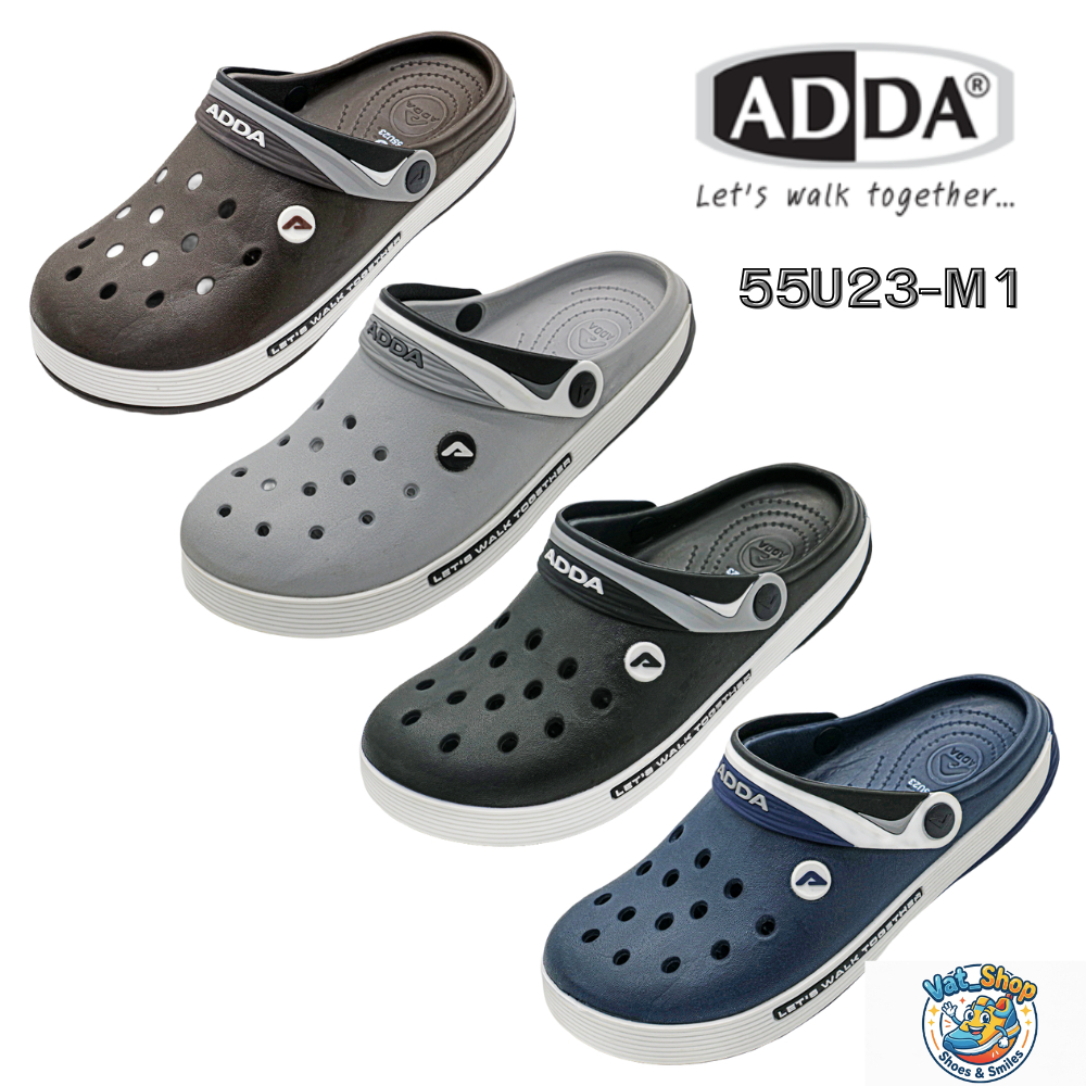 รองเท้าแตะ หัวโต ADDA 55U23-M1 Size 7-10 ของแท้