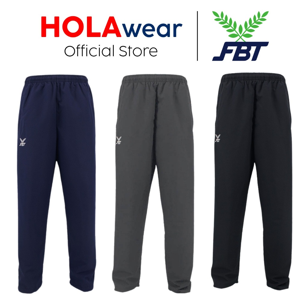 [มีส่งด่วน]  กางเกงผ้าร่ม FBT C2H857 มีกระเป๋าสองข้าง มีสายปรับปลายขา กันลม
