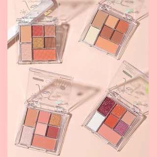 YOTAI อายแชโดว์ พาเลทอายแชโดว์ 7 สี Eyeshadow เนื้อใยไหม เนื้อแมท ประกายชิมเมอร์ กลิตเตอร์ สีสวย กันน้ํา ติดทนนาน
