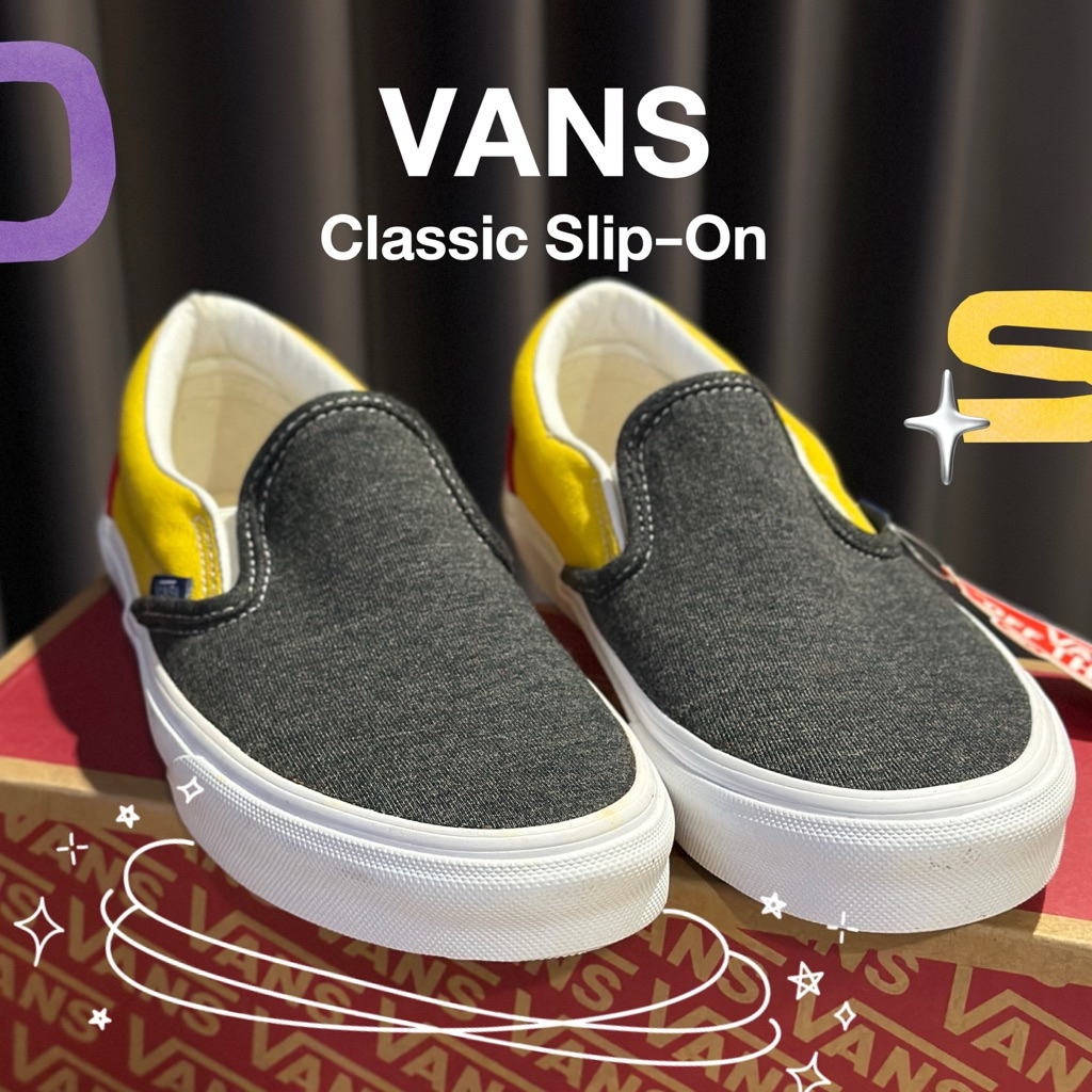 VANS (Classic Slip-On) รองเท้า Vans ของแท้ 100%