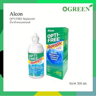 Opti-free Replenish solution ออฟติ-ฟรี รีเพลนิช  300 ml.