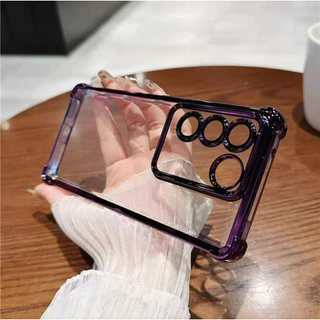 ส่งจากไทย เคสโทรศัพท์ สำหรับ Xiaomi Redmi 15 5G เคสกันกระแทก ขอบสีหลังใส ปกป้องเลนส์กล้อง เคสมือถือ เคสใส ซิลิโคน