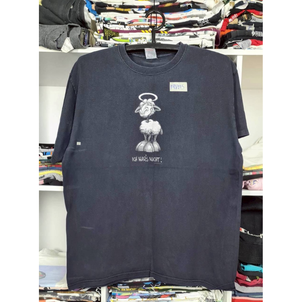 เสื้อ ลายปั่น แกะ ICH WARS NICHT (L) ป้าย FRUIT