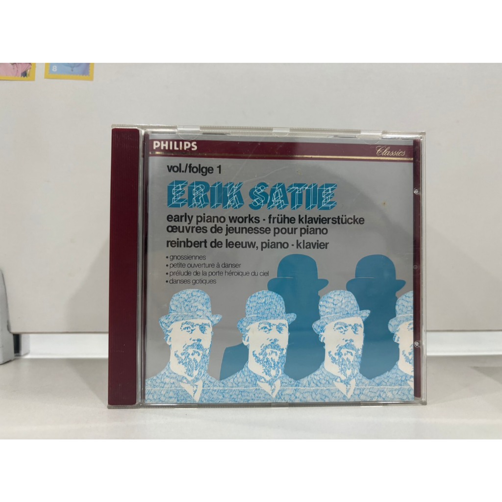 1 CD MUSIC  ซีดีเพลงสากล    SATIE EARLY PIANO WORKS REINBERT DE LEEUW. VOL. 1    (A5C6)
