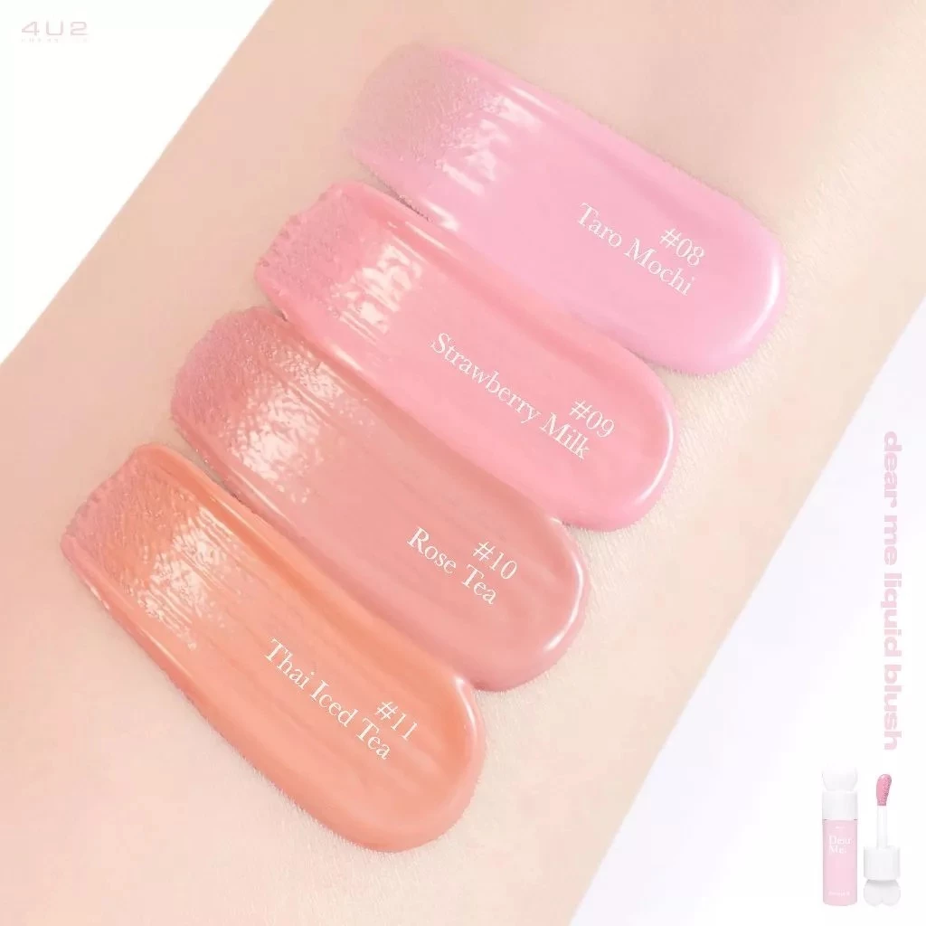 4U2 หูกระต่าย x Dear Me Liquid Blush ลิควิดบลัช หลายสี ติดทนนาน thumbnail 9