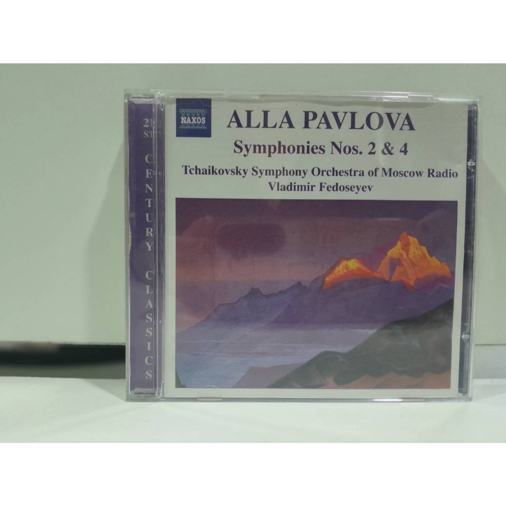 1 CD MUSIC ซีดีเพลงสากล Symphonies Nos. 2 & 4"  Alla Pavlova  Alla Pavlova  (A4F19)