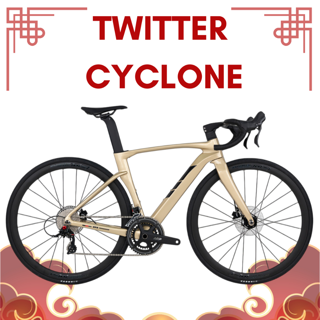 จักรยานเสือหมอบ TWITTER CYCLONE  RS 24SP