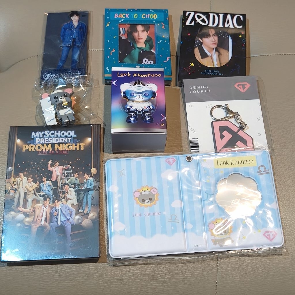 {📬พร้อมส่ง} GMMTV GeminiFourth Official Merchandise | Look Khunnoo