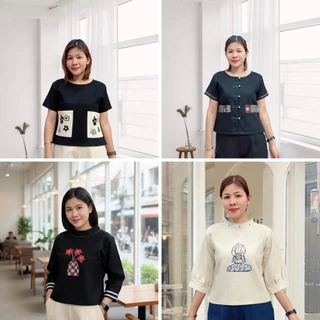 เสื้อผ้าลินิกัญชงอัดกาว สกรีนลาย งานสั่งตัดตามออเดอร์เท่านั้น