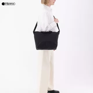 Lesportsac Deluxe Easy Carry Tote Crossbody Bag กระเป๋าสะพายข้างพาดลำตัว Style 4360