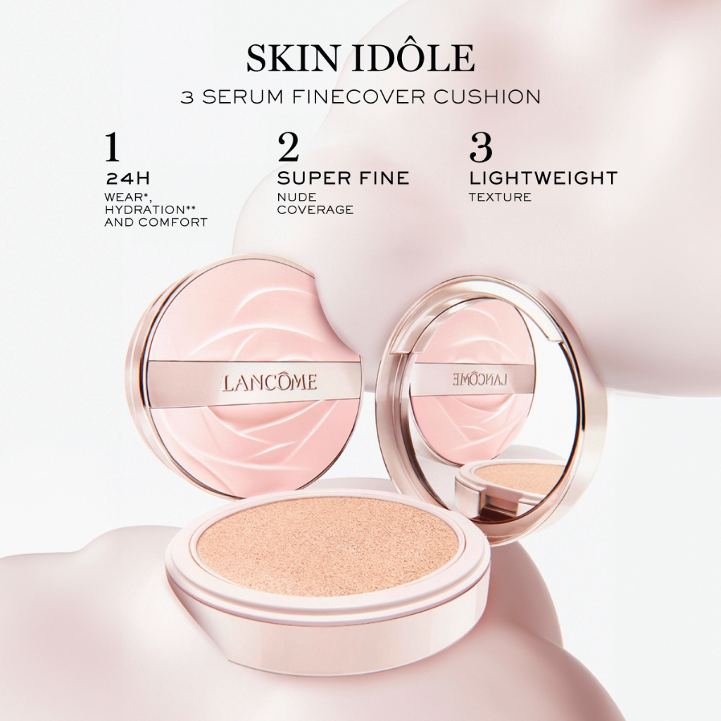LANCOME Skin Idole 3 Serum Fincover Cushion คุชชั่น - รูปที่ 4