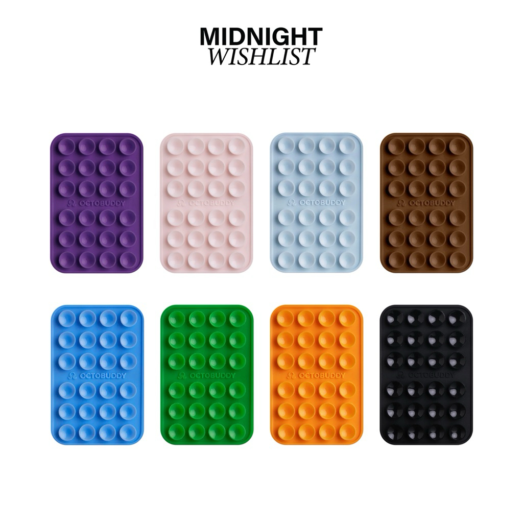 [พร้อมส่ง] OCTOBUDDY Silicone Suction Phone Case Adhesive Mount