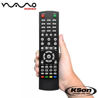 รีโมททีวี นาโน อะไหล่ทีวี NANO TV Remote Control รุ่น NNLED