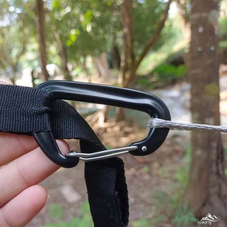 เขางูเอ้าท์ดอร์ เปลเดินป่า Ultralight Silver น้ำหนักเบา ~600 กรัม thumbnail 7