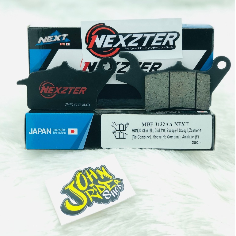 ผ้าเบรคหน้า Click110-125 Click160 Giorno(STD) Scoopy-i Zoomer-x Moove NEXZTER 3132AA