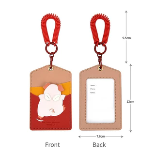 🌈💦 Card Holder 013 กระเป๋าใส่บัตร พวงกุญแจใส่บัตรได้ 3 ช่อง มี 5 ลาย น่ารักมากๆจ้า