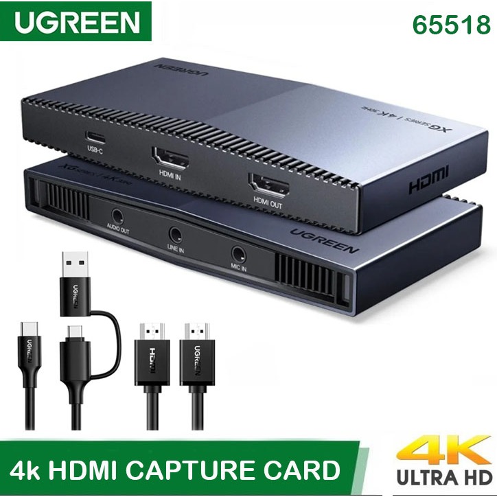 UGREEN XG501 (65518) 4k HDMI CAPTURE CARD