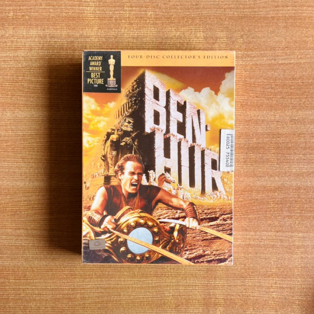 DVD : Ben-Hur (1959) (4 disc) เบนเฮอร์ [มือ 1 ซับไทย] William Wyler / ดีวีดี หนัง แผ่นแท้ ตรงปก