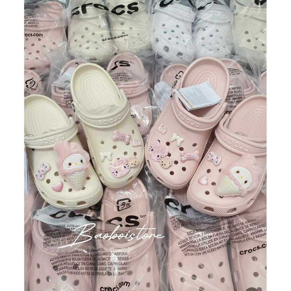 รองเท้าแตะหัวโต #พร้อม Jibbit ตัวติด