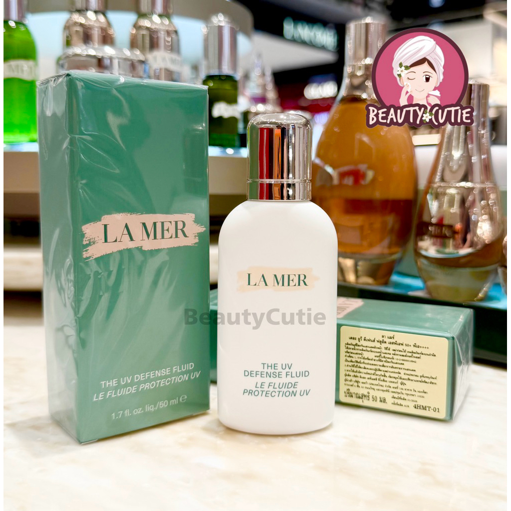 สูตรใหม่‼️🌟La Mer The SPF 50 UV Protecting Fluid PA+++ 50 ml. ผลิตปี 2025🌟ป้ายห้าง แท้💯 จาก Central