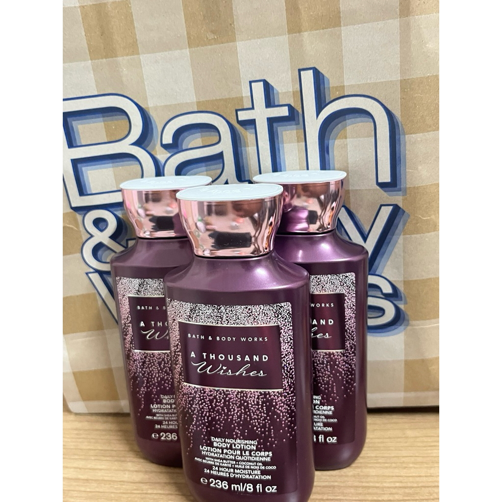 Bath & Body works กลิ่น A thousand wishes 236 ml