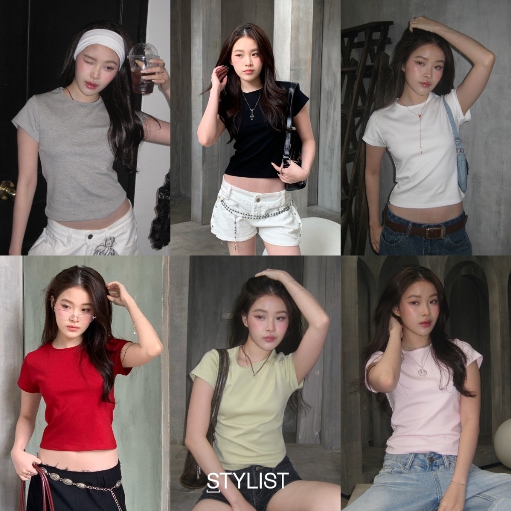STYLIST – Eternal sunshine BabyTee/Crop-019 เสื้อเบบี้ที Baby Tee