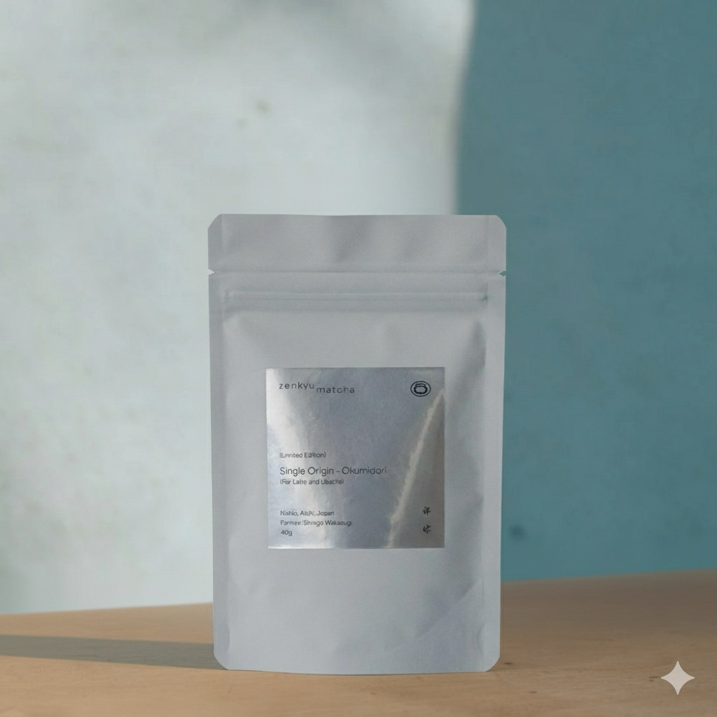 Zenkyu Matcha Limited Nishio Single Origin Okumidori 40g