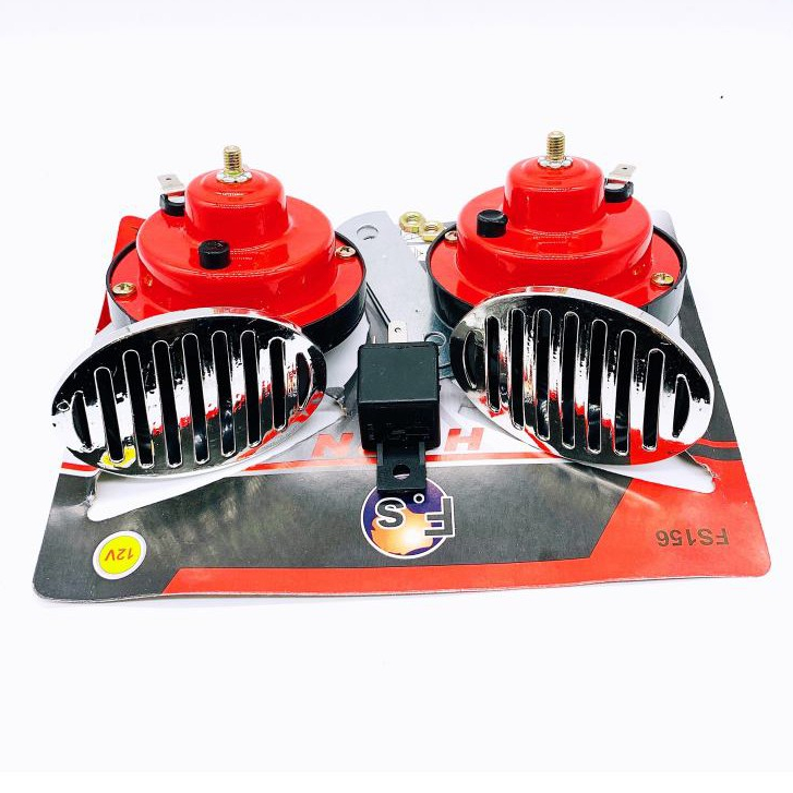 ส่งจากไทย แตรหอยทากไฟฟ้า ยี่ห้อ FS156 12V เพิ่มความปลอดภัย สำหรับรถยนต์ และรถมอเตอร์ไซค์ 110DB