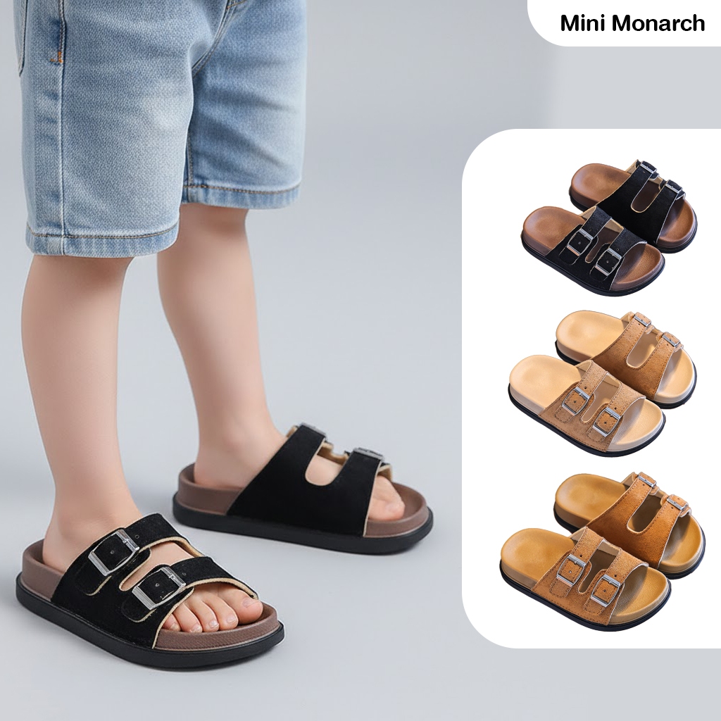 Mini Monarch รองเท้าเเตะสำหรับเด็กกันลื่น ใส่สบาย