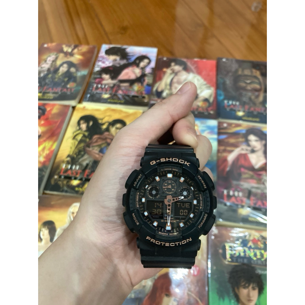 นาฬิกา  G shock มือสอง สภาพ 95% ga 100gbx-1a4dr