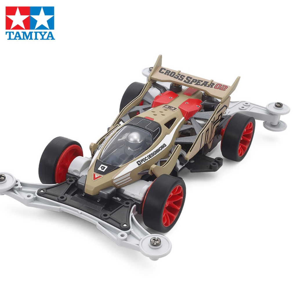 TAMIYA Mini 4WD  CROSS SPEAR 02 (VZ CHASSIS) No:18104 ของแท้