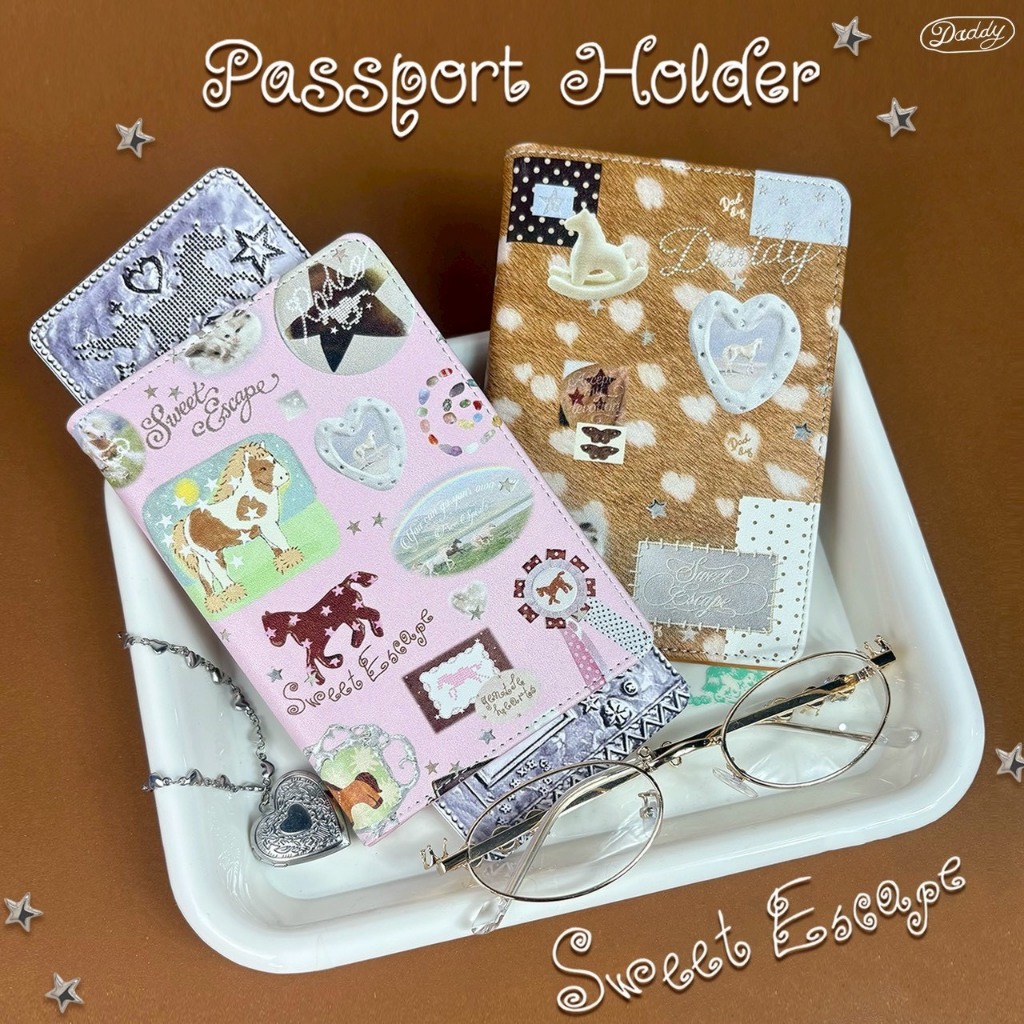 DADDY ( SWC ) | The Sweet Escape Passport Holder เคสพาสปอร์ต สุดน่ารัก