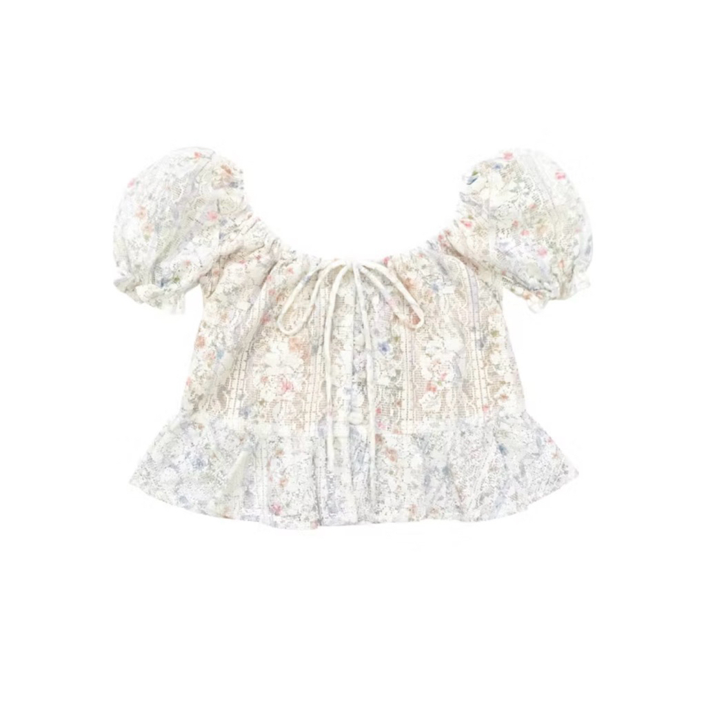 ส่งต่อ BNK Etoile Mercury top สี Sky Size S (สีนี้ในไลฟ์ของหมดทุกไซส์แล้วนะคะ)