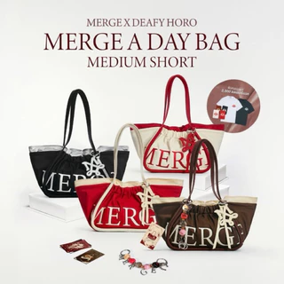 ส่งด่วน แมส📍Merge A Day Bag Nylon แถมชาร์มพวงกุญแจ ใหม่มือ1 ของแท้100%