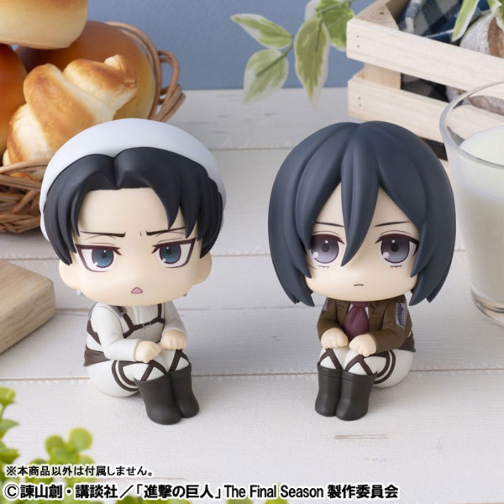(🍊พรีออเดอร์)LookUp Attack on Titan Mikasa Ackerman/Levi Cleaning Ver.Complete Figure