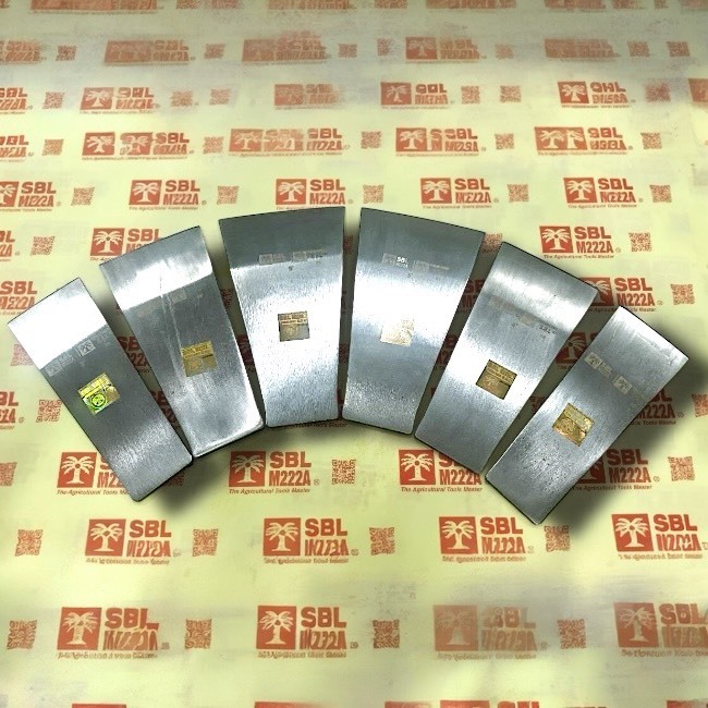 เสียมแทงปาล์ม SBL คมเลเซอร์ เป็นเสียมใบไฮคาร์บอนสูง ประหยัดแรงมาก ไม่รับประกันทุกกรณี เพราะมันคมเป็นคัตเตอร์