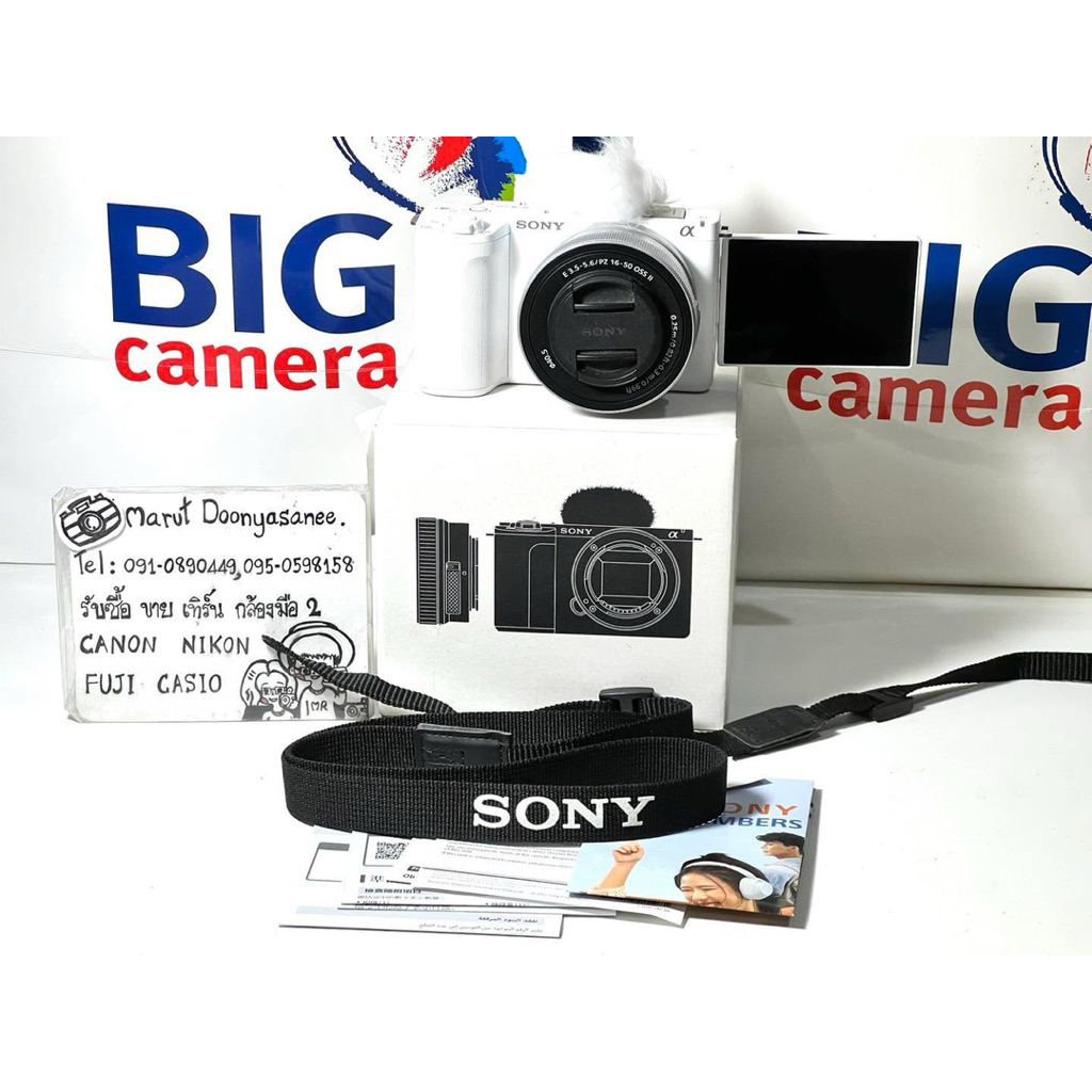 Sony Zv-E10M2 16-50mm OSS II (มือสอง) ประกันศูนย์ยังเหลือ