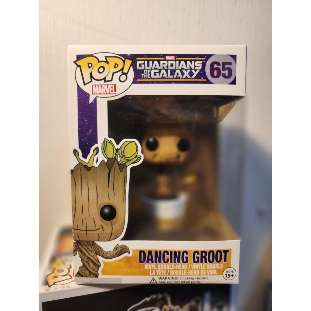 Funko Pop! Marvel Guardians Of The Galaxy Dancing Groot #65