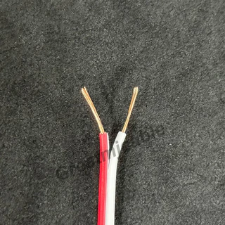 สายไฟคู่DC 12V 24V (ราคาต่อ1เมตร) ทองแดงแท้ ขนาด24AWG อย่างดี เลือกสีได้