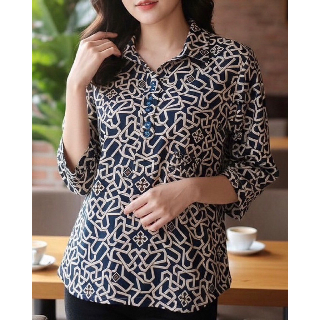 เสื้อเชิ้ตผู้ใหญ่ ดีไซน์สวย ผ้าเกาหลี ลายใหม่