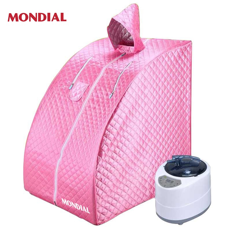 Mondial ตู้อบสมุนไพร ตู้อบซาวน่าพับเก็บได้ สีฟ้า/สีชมพู สองสีเสริม