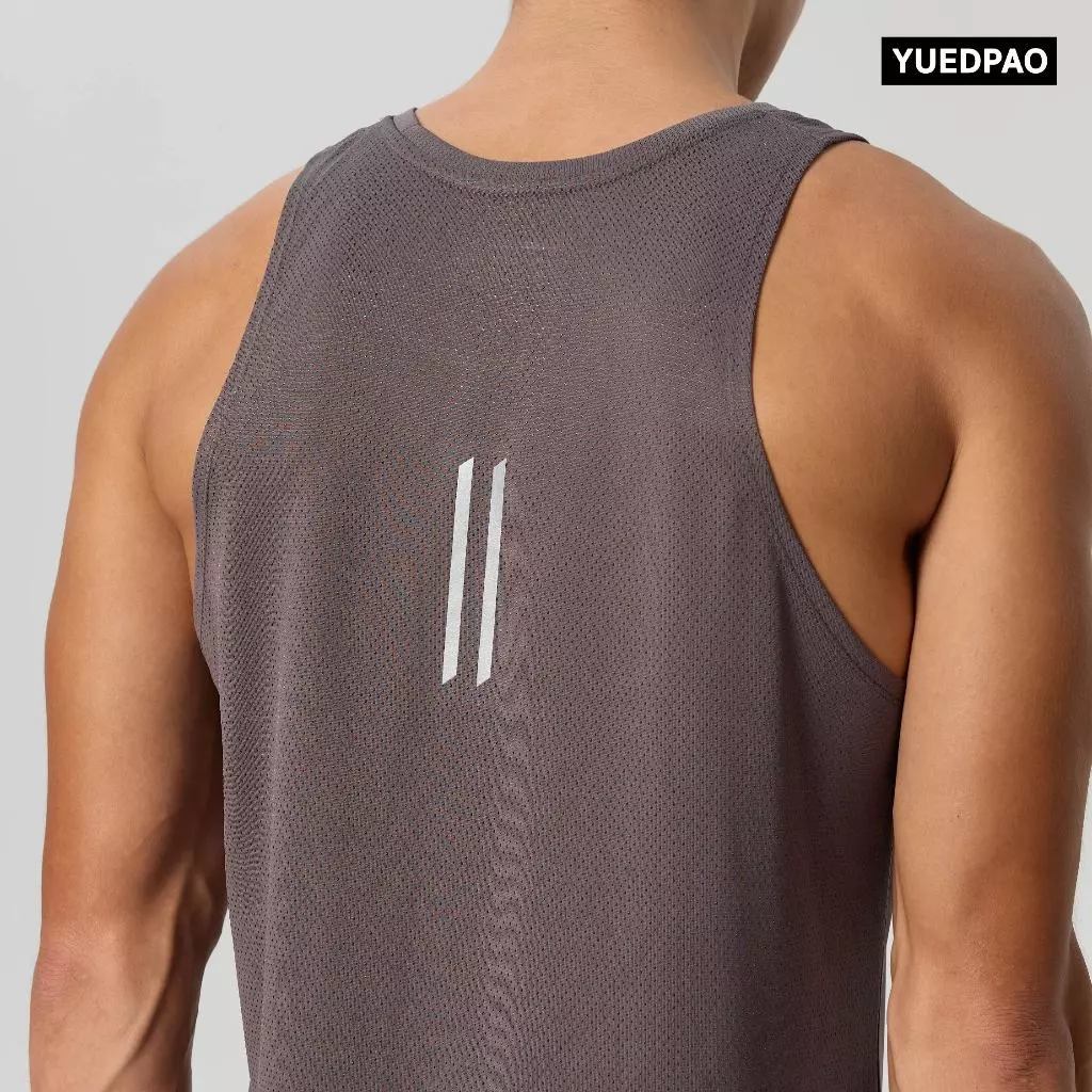 Yuedpao Sportswear - Athletic Shirts (Men) เสื้อออกกำลังกายแขนกุดผู้ชาย เสื้อกีฬา เสื้อกล้ามสำหรับวิ่ง (10 สี) thumbnail 9