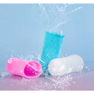 AL-447 แปรงสีฟันซิลิโคน แบบสวมนิ้วมือ นุ่มพิเศษ สําหรับสัตว์เลี้ยง สุนัข แมว มีให้เลือกหลายสี พร้อมส่ง 💖🐶